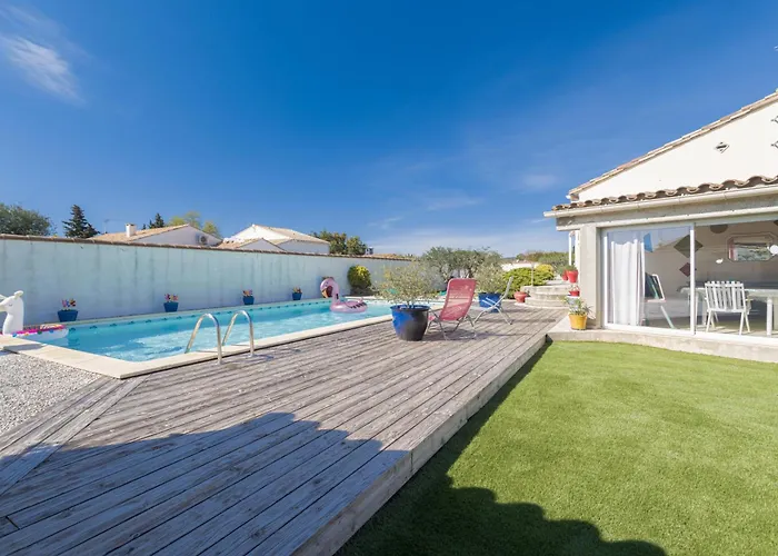 La Croisee Des Oliviers - Piscine - Climatise Villa